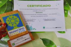 Botucatu recebe certificação de Qualificação I no Programa Município Verde Azul